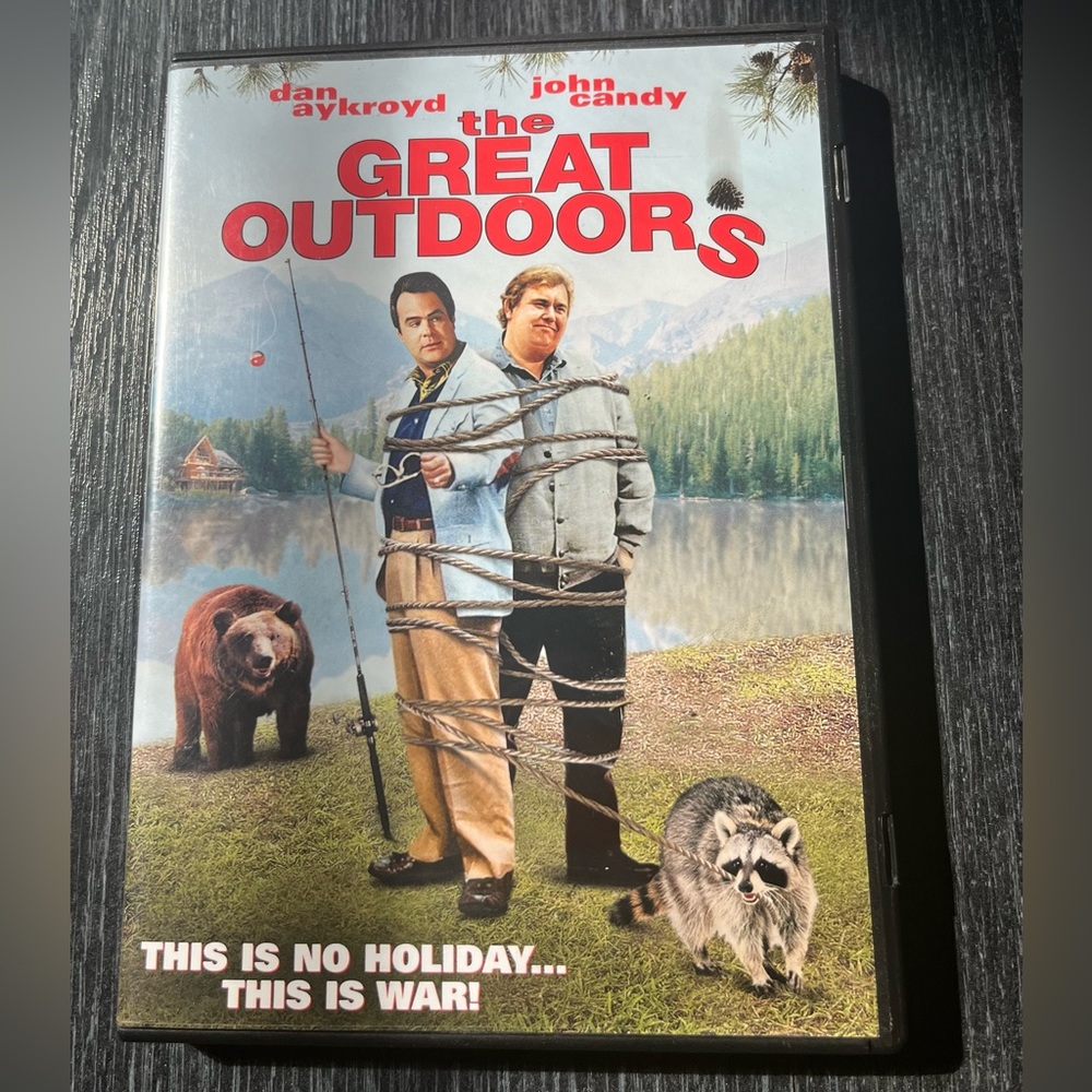 The great outdoors DVD  ~(=^‥^)ﾉ●